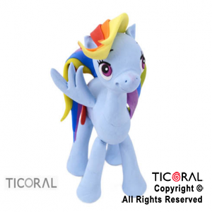 ADORNO MY LITTLE PONY RAINBOW DASH A. PORCELANA FRIA x 1